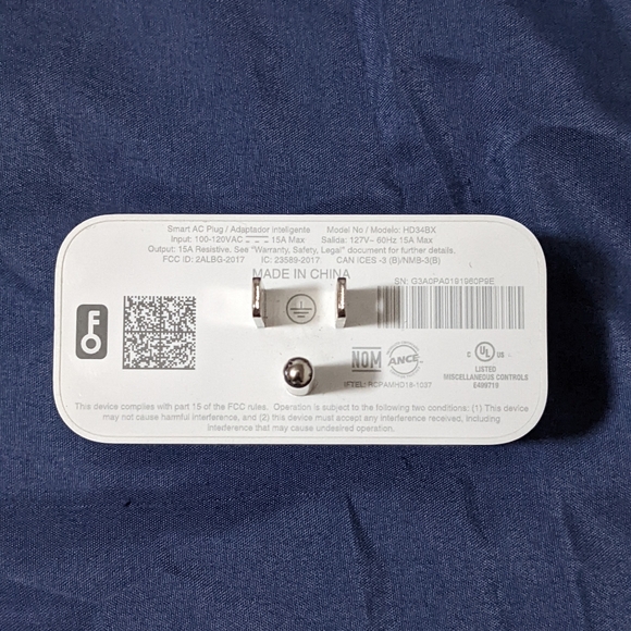 2 Smart Plugs Amazon and Lenovo - Picture 3 of 3
